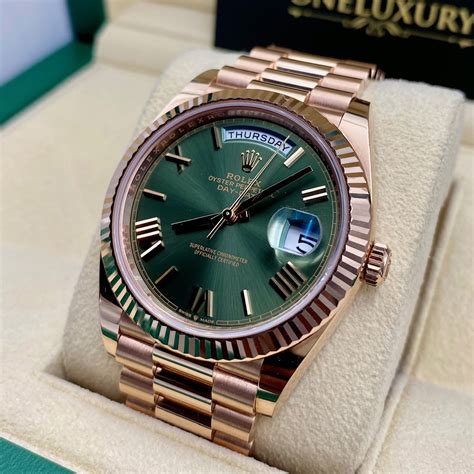 rolex day date rose gold womens|rolex day date 40 228235.